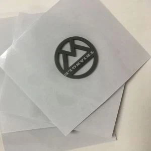 Acuan timbul silikon label pemindahan haba